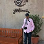 El autor, en la Asociación de la Prensa de Emiratos. PROPRONews