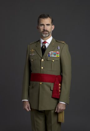 El rey, con el uniforme del Ejército de Tierra. CASA REAL