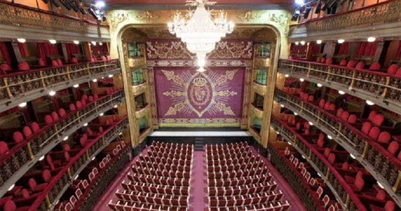Sala principal del Teatro Español, donde se representa el espectáculo. TEATRO ESPAÑOL.