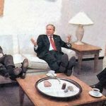 Con este bizarro estilo metió Aznar a España en la guerra de Irak. RTVE