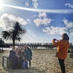Playa de Bournemouth un día de sol. ELISA BLÁZQUEZ