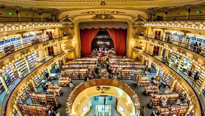 Buenos Aires tiene una de las librerías más bellas del mundo.