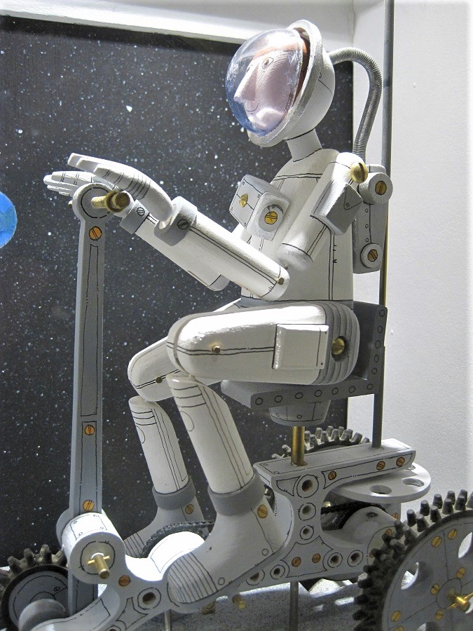 La robótica es imparable. Escultura de Keith Newstead. J.M.PAGADOR