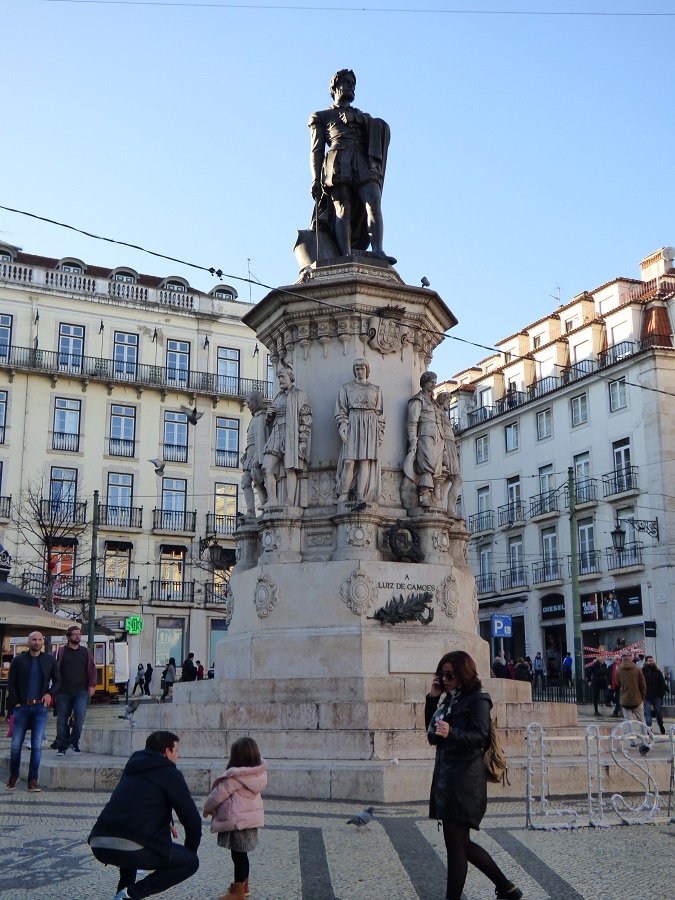 Monumento a Camoês en Lisboa. J.M. PAGADOR