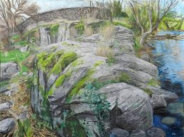 El Charco de los Perros. óleo sobre lienzo 150x200 cms.