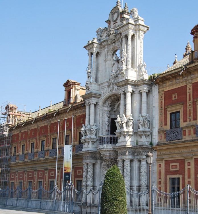 Palacio de San Telmo, sede de la Presidencia de la Junta de Andalucía. PROPRONews