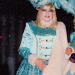 El periodista, disfrazado en el Carnaval de Badajoz. ARCHIVO J.M. PAGADOR