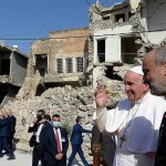 El Papa en Mosul, en su reciente viaje a Irak. RTVE