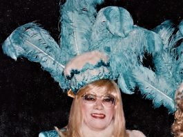 José Mª Pagador, fundador del nuevo Carnaval, disfrazado en los años 90. ARCHIVO J.M. PAGADOR