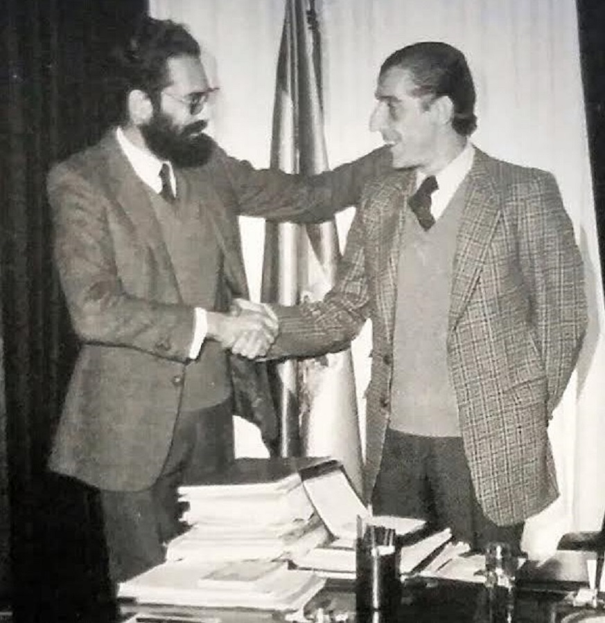Pagador, (i), negoció con el gobernador civil para no cancelar el Carnaval de 1981.