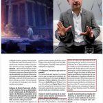 Página de la revista en la que Cimarro declaró en el verano de 2016 que «ya lo sabía». NUESTRO TIEMPO