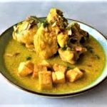 Pollo en pepitoria con patatas