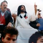 Villafaina, presidiendo un concurso de comparsas y murgas.