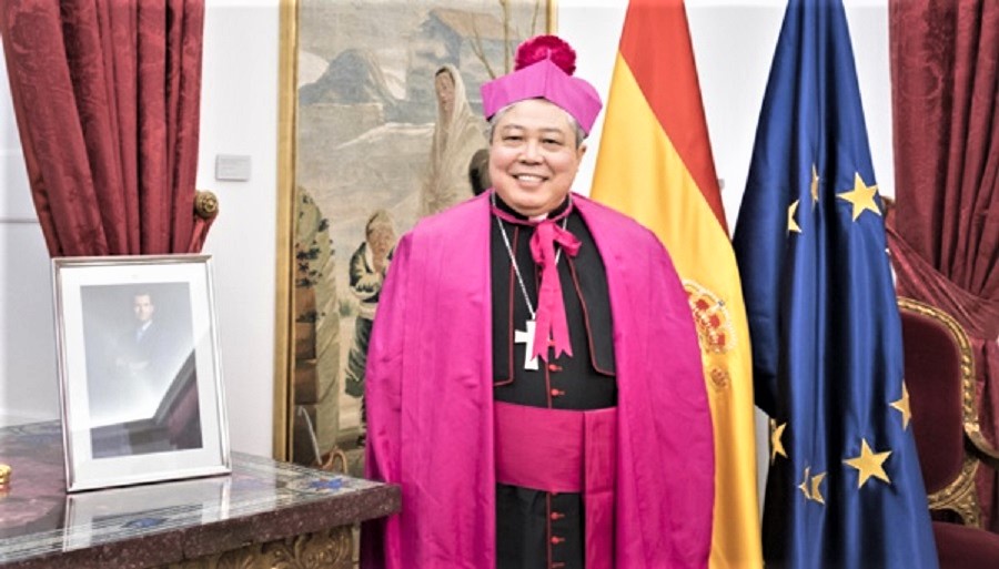 Bernardito Cleopas Auza, nuncio del Papa en España, a quien fue dirigida la denuncia. NUNCIATURA.