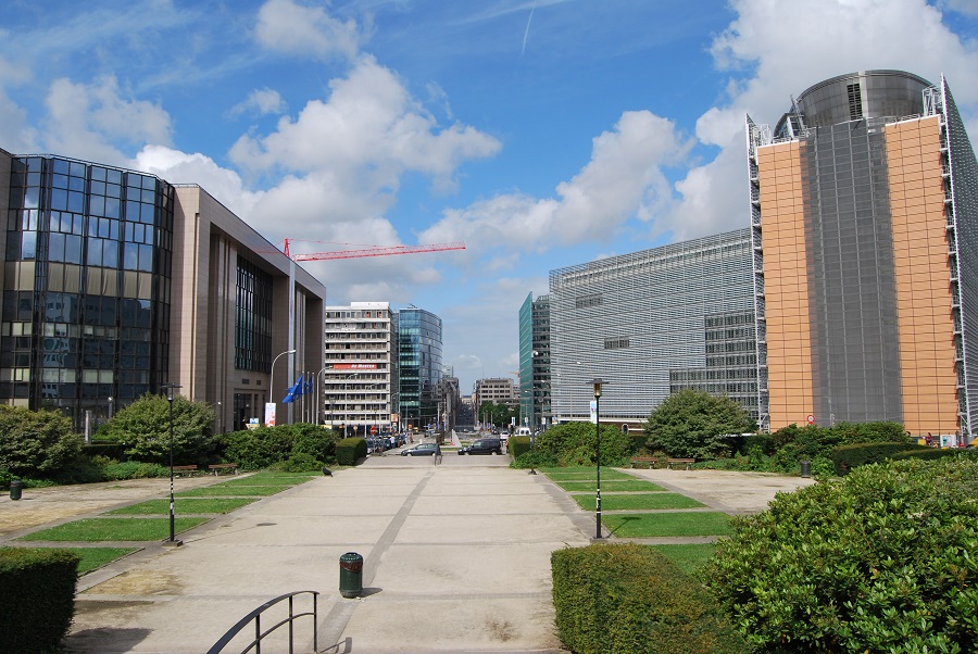 Distrito europeo de Bruselas, donde han de tomarse deecisiones trascendentales para el renacer de Europa. J.M. PAGADOR