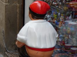 El caganer autóctono, símbolo exacto de lo que pasa en Cataluña. PROPRONews