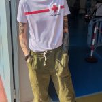 Sandra, voluntaria de Cruz Roja. Su papel también es importante. J.M. PAGADOR