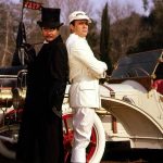 Mucha gente tiene un coche, o dos, o coche y moto… Jack Lemmon y Tony Curtis en La carrera del siglo (1965, Warner Bros.).