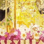 La Macarena de Juan Miguel. Témpera sobre cartulina base Guarro 350 g.