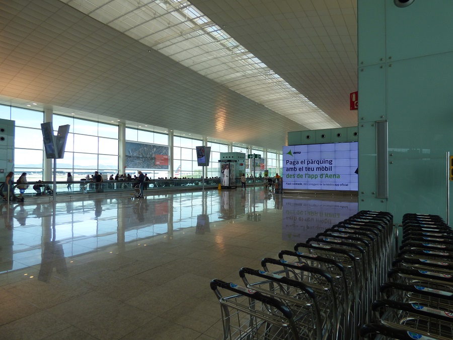 Aeropuerto del Prat, donde se produjo la detención. PROPRONews
