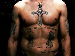 Detenido por la Policía española un importante “Ladrón de Ley” ruso Representación de tatuajes típicos de un 'ladrón de ley'.