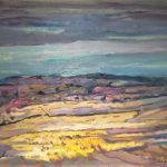 Uno de los inconfundibles paisajes de Francisco Pedraja. COL. J.M. PAGADOR