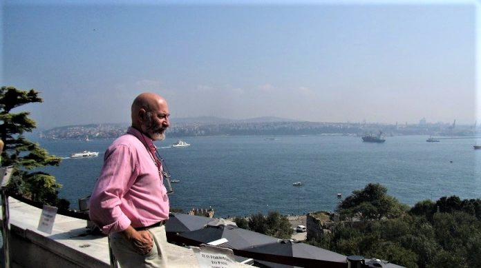 El autor en Estambul.