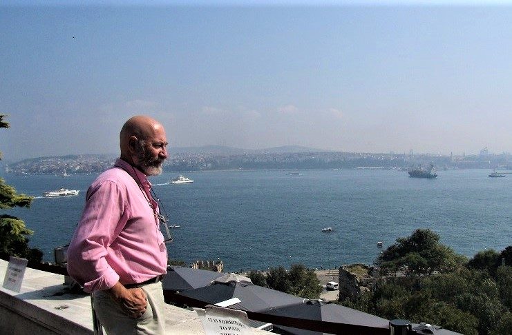 El autor en Estambul.