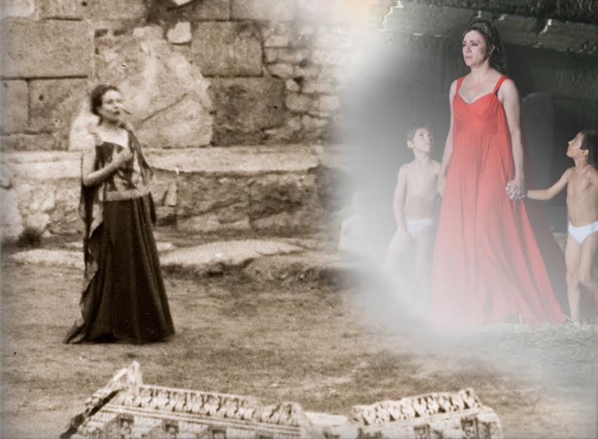Medea, el personaje icónico del Festival. Margarita Xirgu, 1933 , y Blanca Portilllo, 2009.