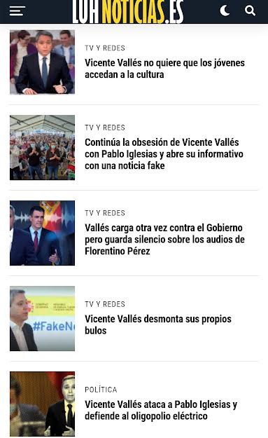 Contra Vicente Vallés. LUHN
