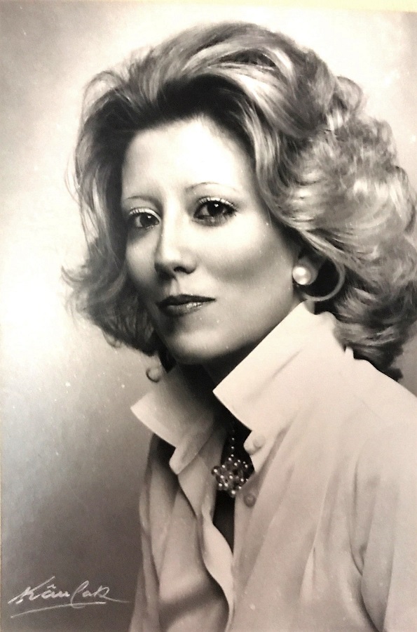 Rosa Puch, en sus años de presentadora de TVE.