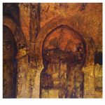 ENTRADA A LA MEDINA. FEZ. 2005. Técnica mixta sobre tela. 65x81cm.