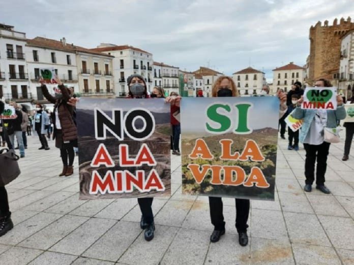 Cáceres y Extremadura están contra esta mina letal en la ciudad de Cáceres