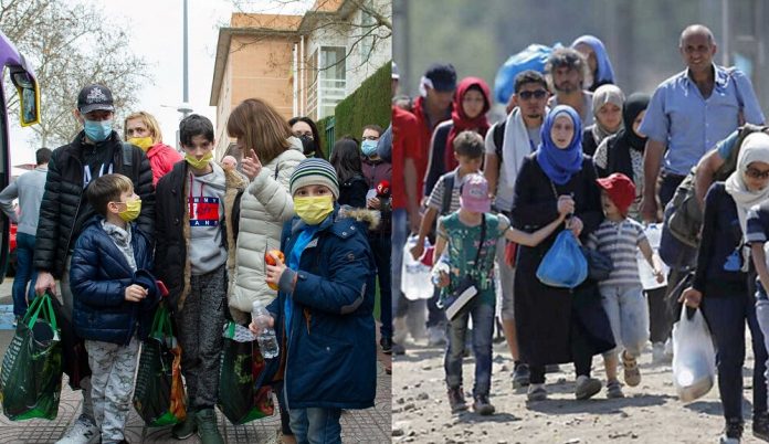 Refugiados ucranianos y sirios, el mismo drama pero diferente trato. RTVE