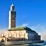 La gran mezquita de Casablanca.