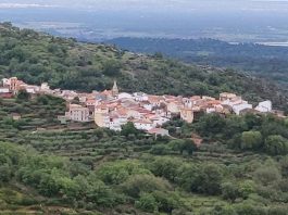 Un bello pueblo afectado por la despoblación.