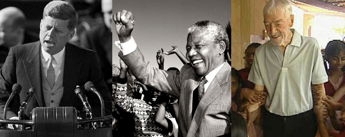 Kennedy, Mandela, Vicente Ferrer, ejemplos de liderazgo. RTVE