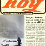 Los fascistas quemaron su coche el 18 de julio de 1980. ARCHIVO JMP