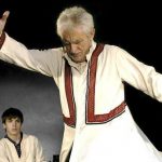 Margallo actuando en “El señor Ibrahím y las flores del Corán”