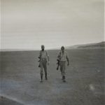 De patrulla por el desierto del Sáhara, donde fui represaliado por el franquismo.