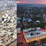 La capital nicaragüense, tras el terremoto y ahora.
