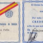 La primera credencial de mi padre como concejal socialista del Ayuntamiento de Badajoz