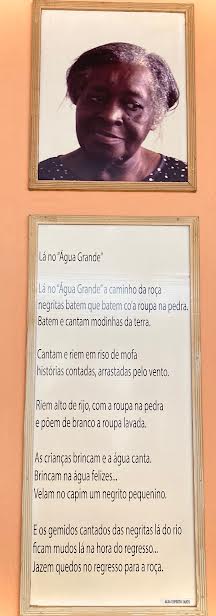 Poema de Alda do Espírito Santo, exministra de Cultura y expresidenta de la Asamblea Nacional.