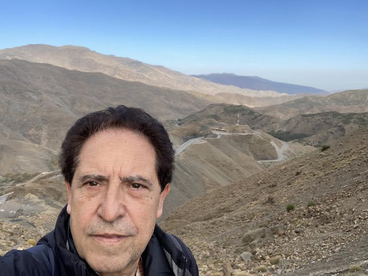 El autor, en el valle del Draa.