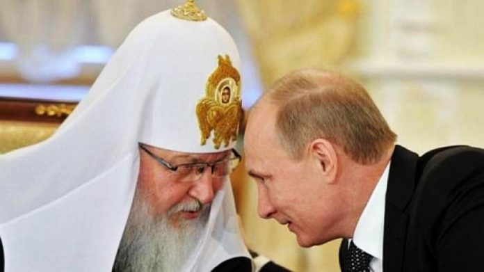 La iglesia ortodoxa rusa ha ensalzado y bendecido la invasión de Putin a Ucrania.