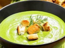 crema de calabacín