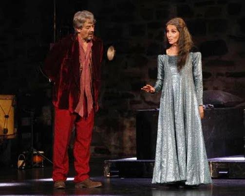 Ana Belén y Jesús Noguero en 'Romeo y Julieta despiertan'.