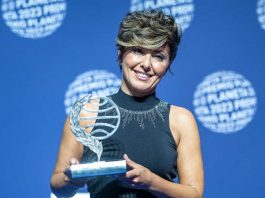 Sonsoles Ónega, ganadora de la última edición del Premio Planeta.