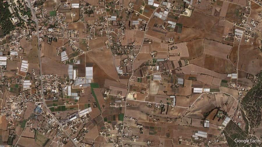 Pedanía de El Colorado (Conil de la Frontera, Cádiz; Google Earth)