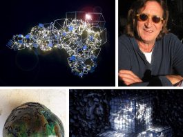 El artista y algunas de sus obras. MONTAJE PROPRONews